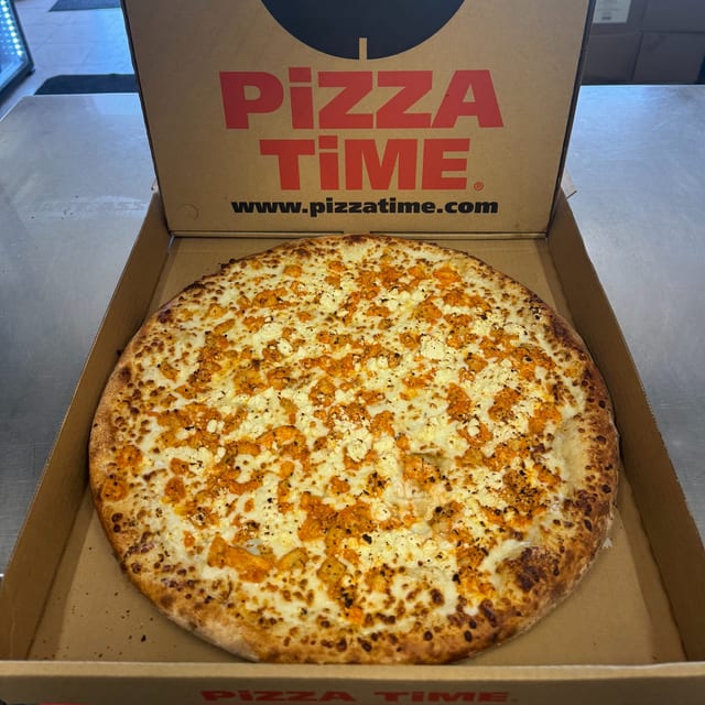 Buffalo Chicken Pizza.