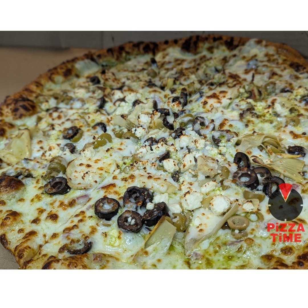 The Greek Pizza.