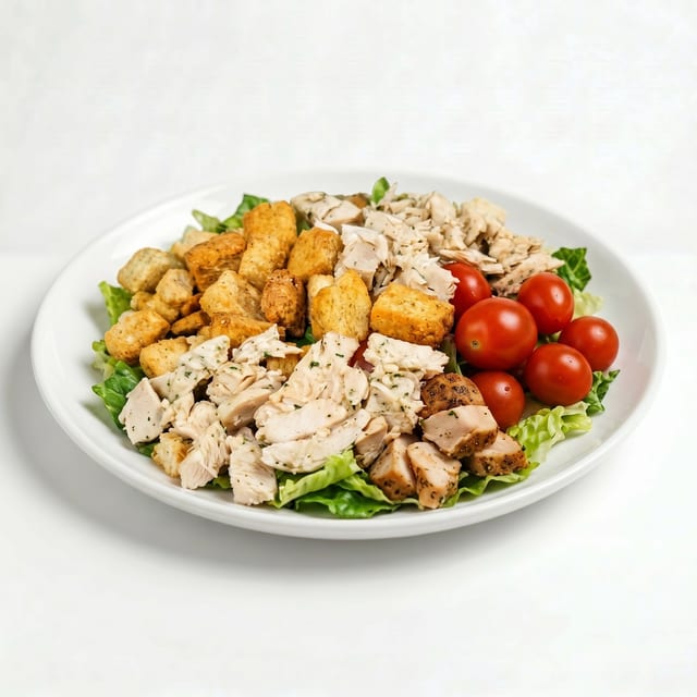 Chicken Caesar Salad.