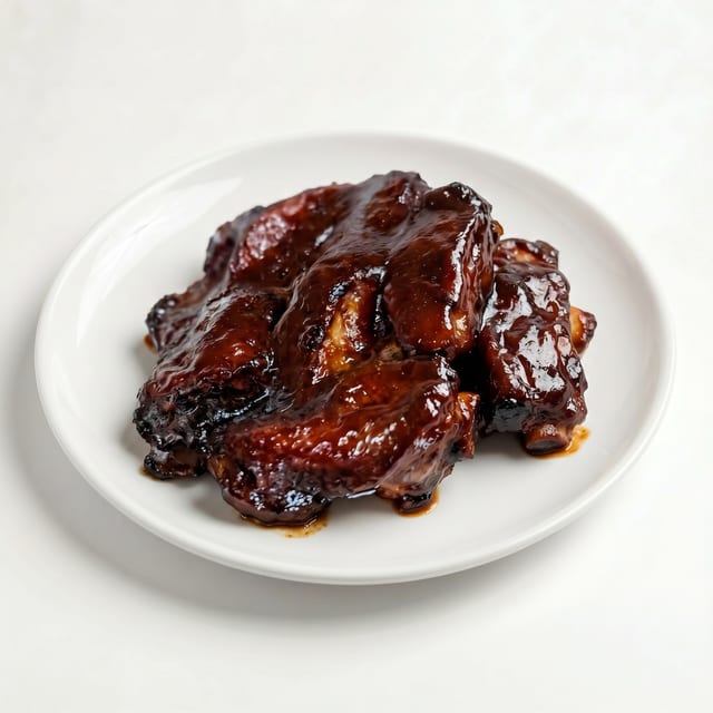 BBQ Pork Rib Tips.